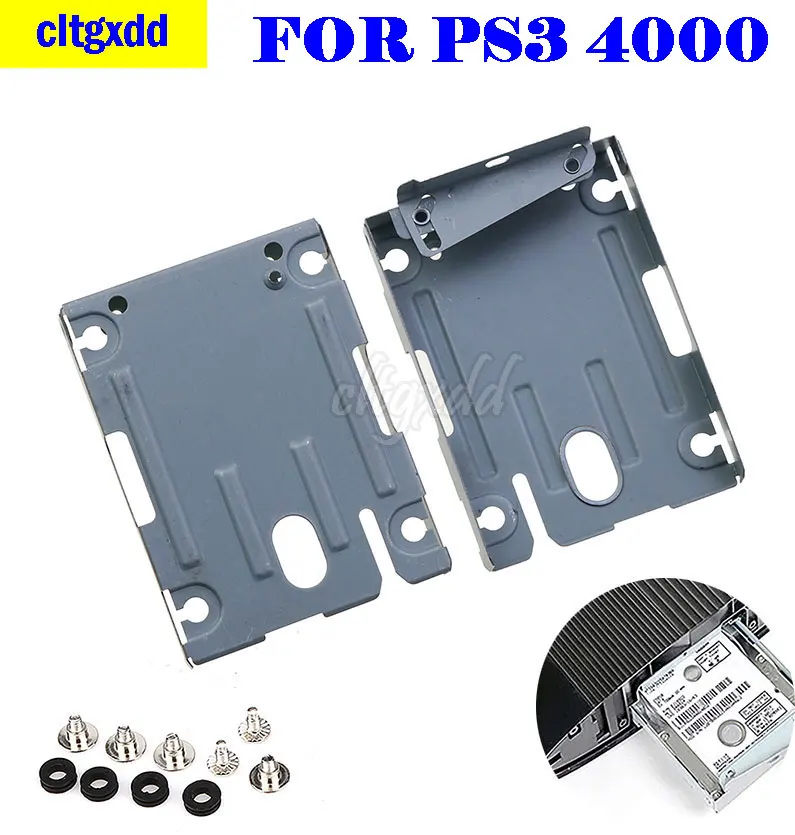 

1 set FOR PS3 4000 hard drive bracket ultra-thin drive base tray supports PS3 Super with screw game accessories