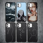 Чехол для телефона Ottwn с абстрактной скульптурой для iPhone 12 11 ProMax X XS XR XsMax, мягкая задняя крышка из ТПУ с художественными линиями для iPhone 6 6s 7 8Plus