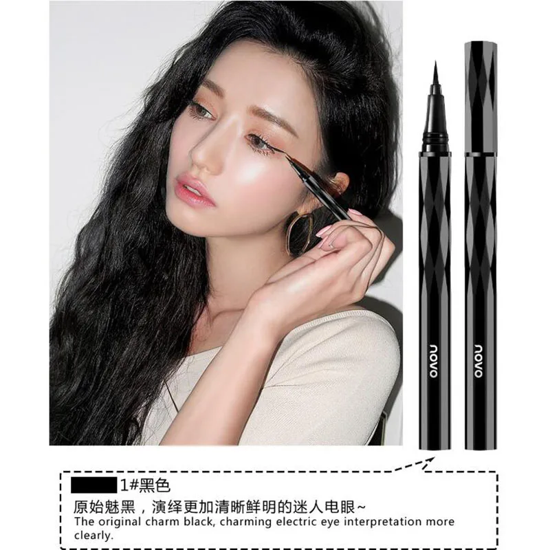 1 шт. водостойкая жидкая подводка для глаз без пятен|Тени век и подводки| |
