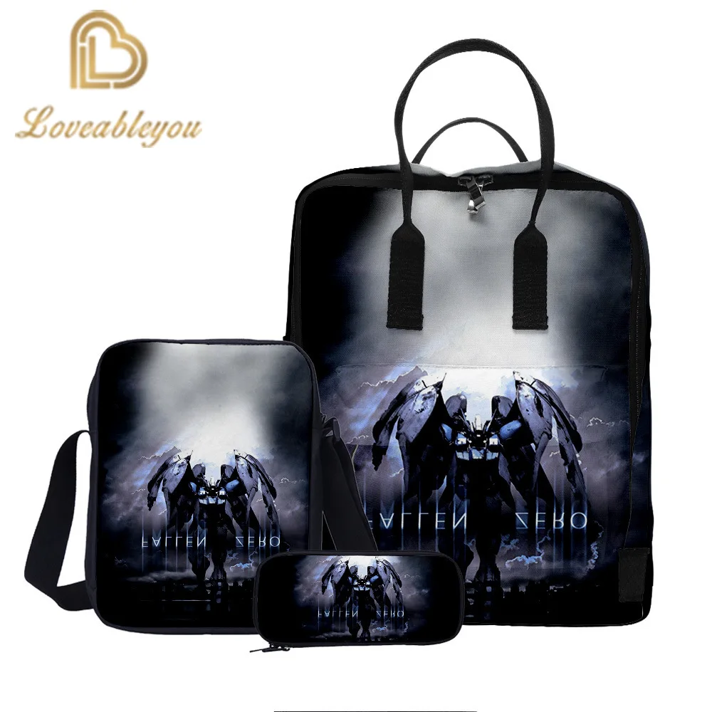 Школьный рюкзак с роботом для мальчиков и девочек подростков комплект школьных