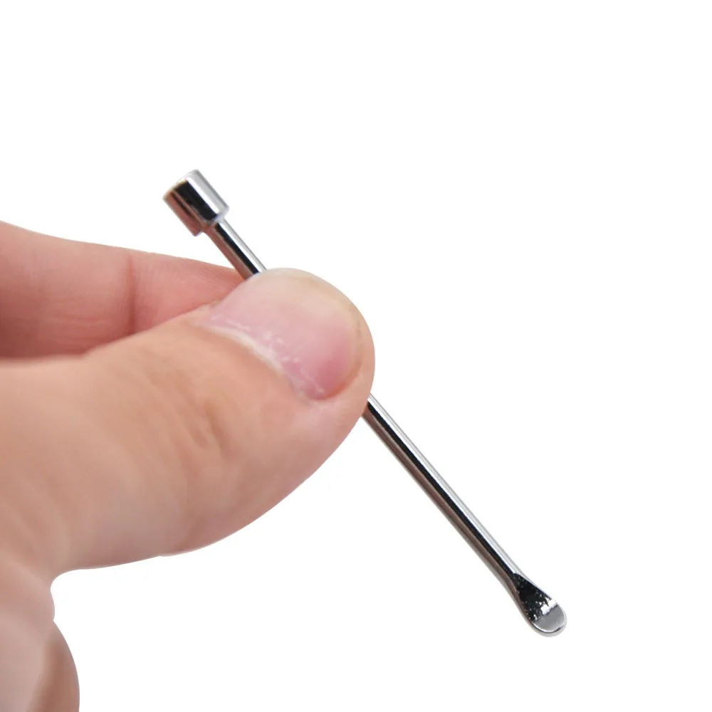 Титановая Ложка для ногтей из нержавеющей стали 58 мм светильник легко носить с