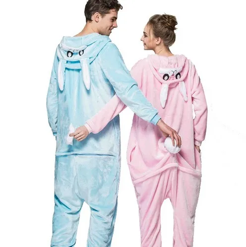 Фланелевая теплая Пижама-комбинация для мужчин и женщин Кигуруми взрослых