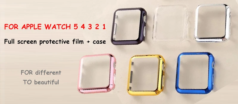 Полная защитная пленка для apple watch 4 5 band iwatch 44 мм 40 мм 9D анти-шок TPU Защитная пленка для экрана Аксессуары для apple watch