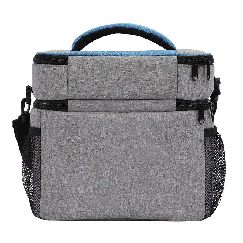 Ткань Оксфорд креативная двухслойная сумка-холодильник сумки Доставка еды