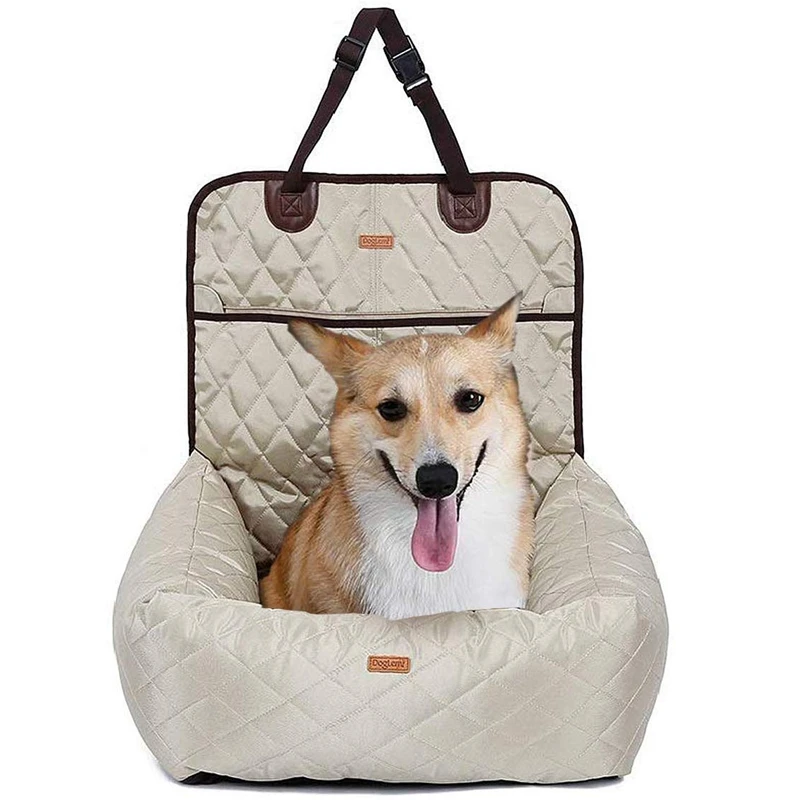 Автокресло для собак-2 в 1: чехол на сиденье автомобиля питомца Водонепроницаемый