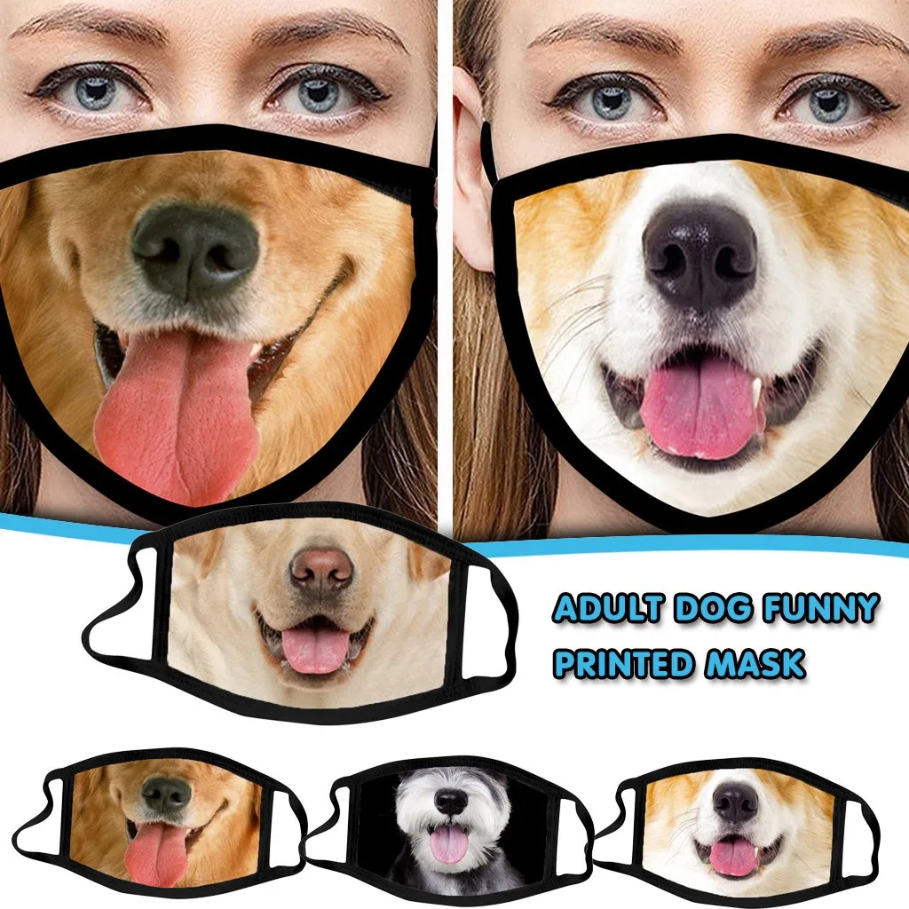 1 шт. маска для лица с принтом животных | Дом и сад