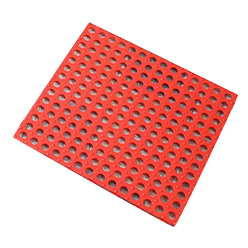 

PVC Anti-Slip Hollowed Bath Mat Shower Carpet Europe style Hollowed Free splicing mat Home Toilet Bathroom Floor Pad