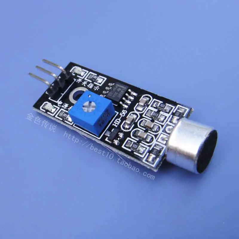 Sound sensor voice module recognition electronic circuit technology making gizmo diy toy | Дом и сад