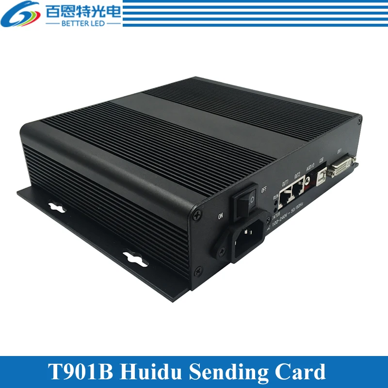 Huidu синхронный полноцветный светодиодный дисплей отправка карты HD-T901, HD-T901B работать с приемной картой