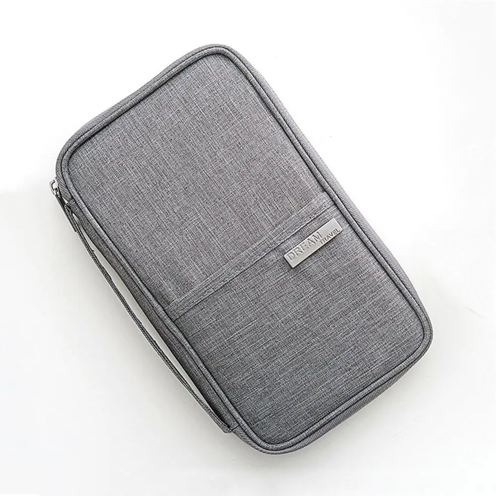 1 шт. Одноцветный чехол для паспорта водонепроницаемый держатель карт