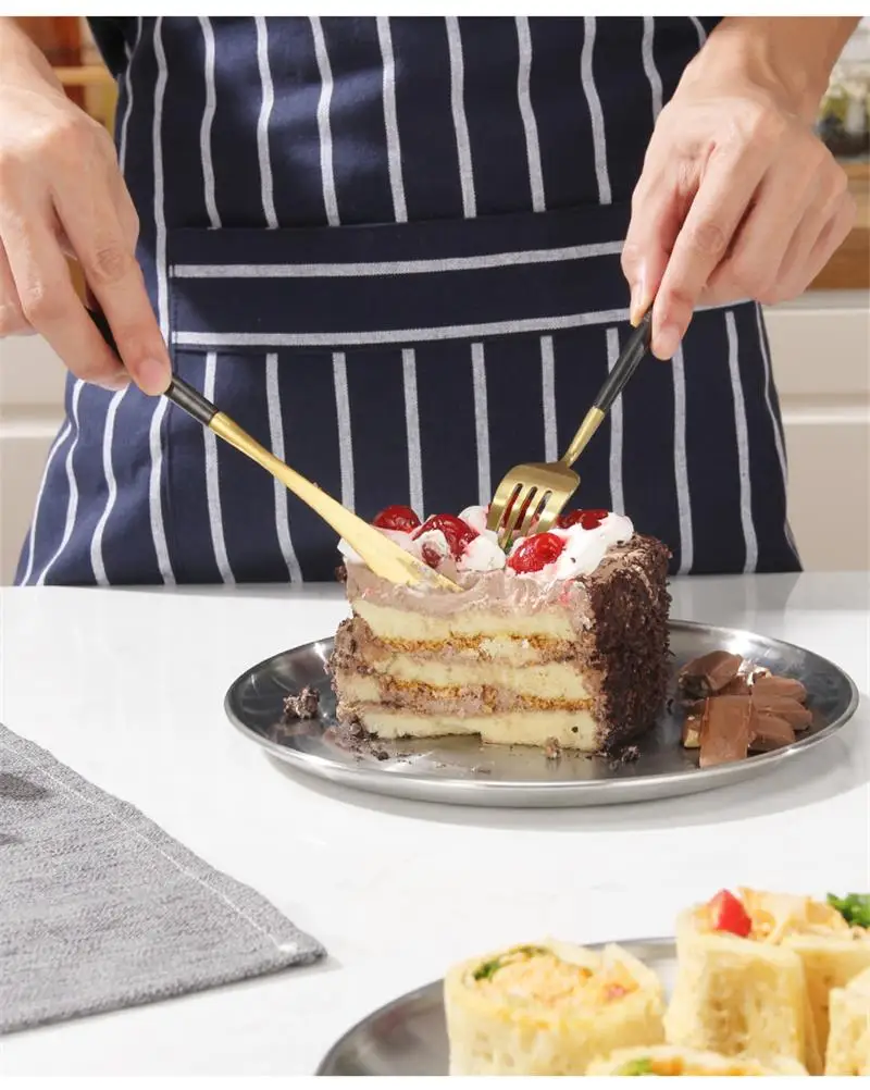 Набор столовых приборов дорожный из нержавеющей стали корейский комплект 1