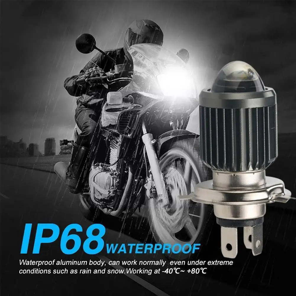 

Motorcycle Headlight Bulb Fog Lamp Motorcycle Accessories Yellow White S6E3