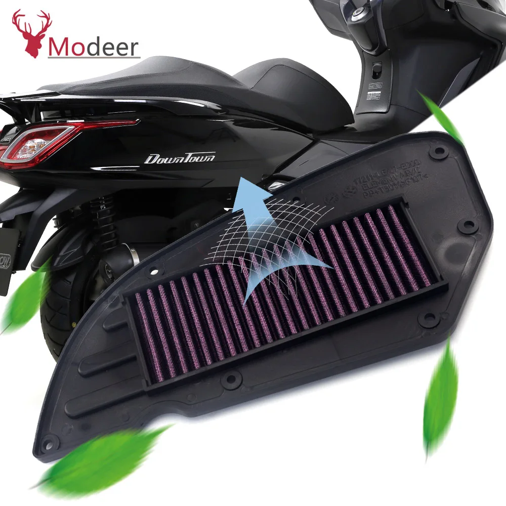 

Motorcycle Air Filter Intake Cleaner Grid Clean Cotton For KYMCO Downtown300i ABS Downtown 300i 2010-2012 2013 2014 2015 2016