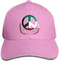 kuwait flag peace unisex dad hat trucker hats baseball hats driver adjustable sun cap