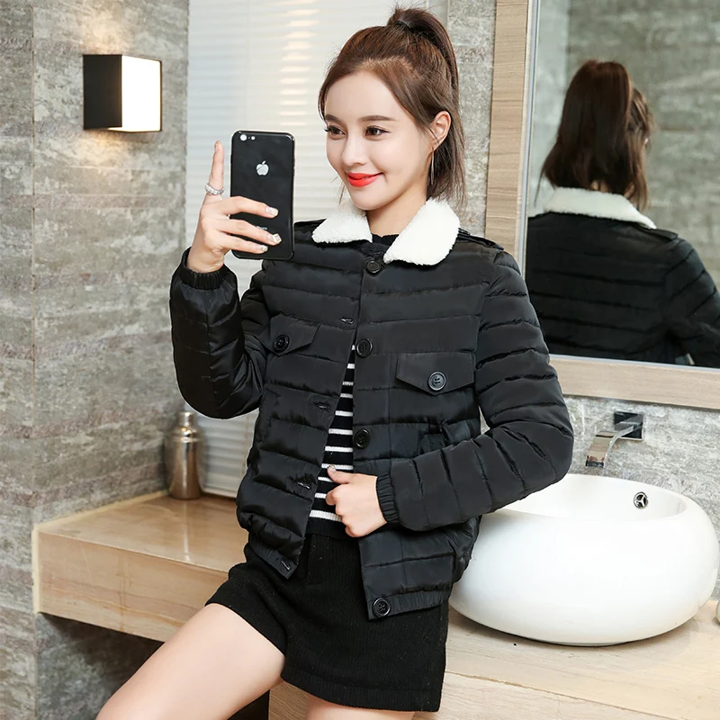 2020 Повседневная Женская однотонная мягкая куртка короткая осенне-зимняя женские