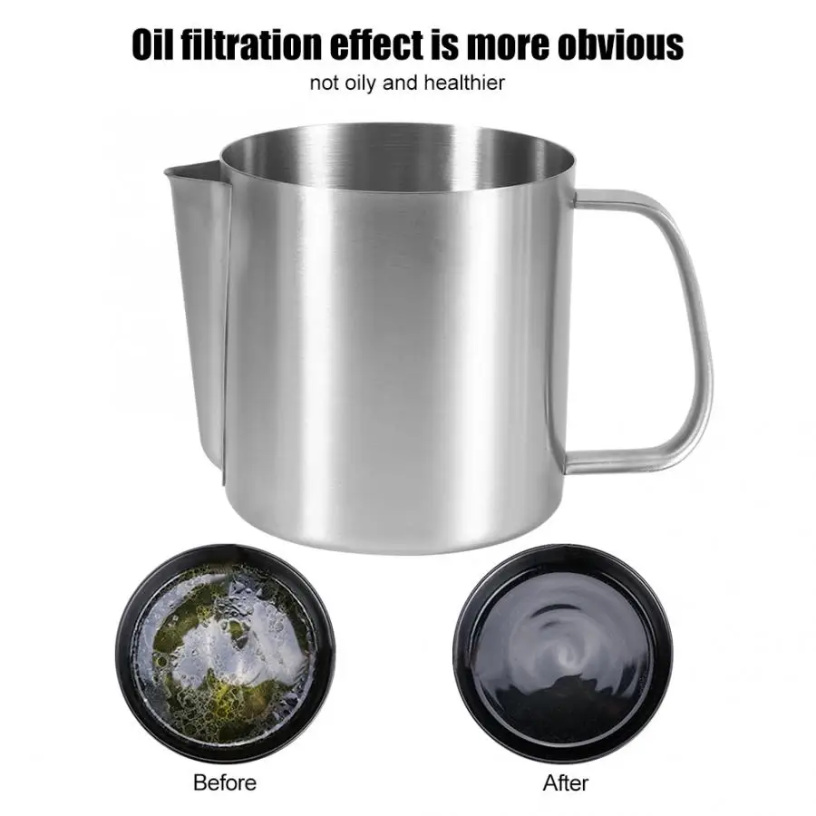 Кухонный масляный фильтр из нержавеющей стали кухонный горшок Суп Ситечко для