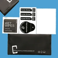 10pcslot wet dry wipes cleaning cloth for tempered glass screen protector for camera lens lcd screens dust removal papers