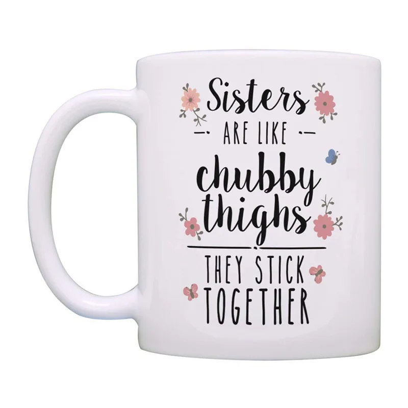 Забавные сестра подарки сестры похожи на полные бедра они прилипают вместе день