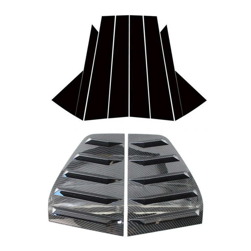 

Зеркальная Накладка для двери B C, Формовочная Накладка для Hyundai Tucson с оконными жалюзями, задняя боковая вентиляционная Накладка для GOLF 6 MK6 R