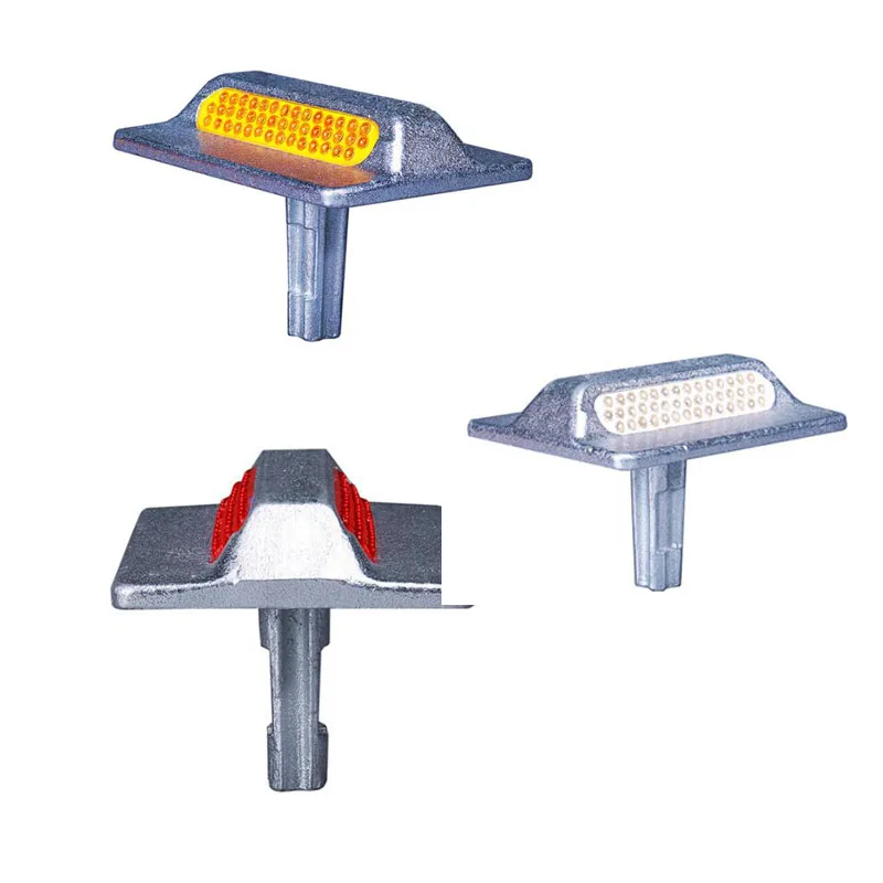 Желтый отражатель 50T стальной кошачий глаз|Отражатели| |