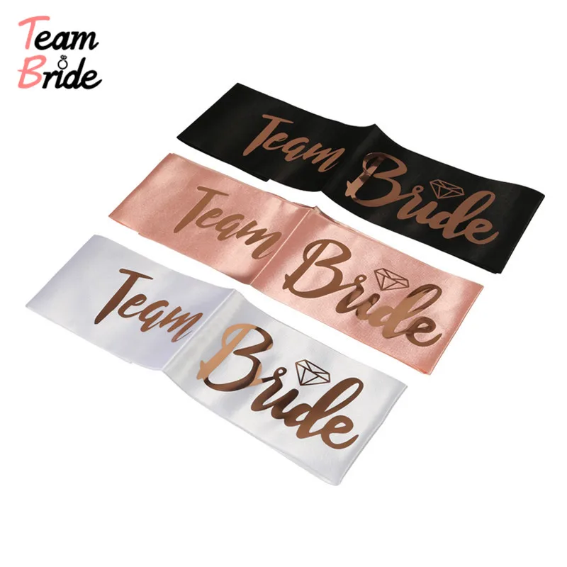 Команда Невесты 1 шт. пояс атласная куриная вечеринка девичник розетка для