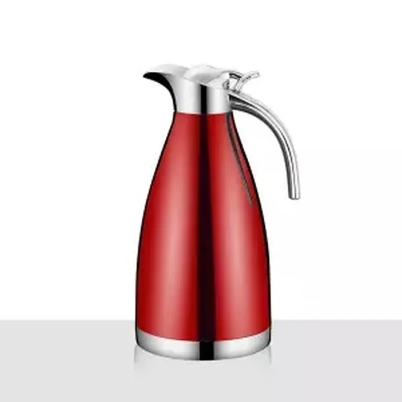 Термос из нержавеющей стали бытовой термос большой емкости вакуумный 2л бутылка