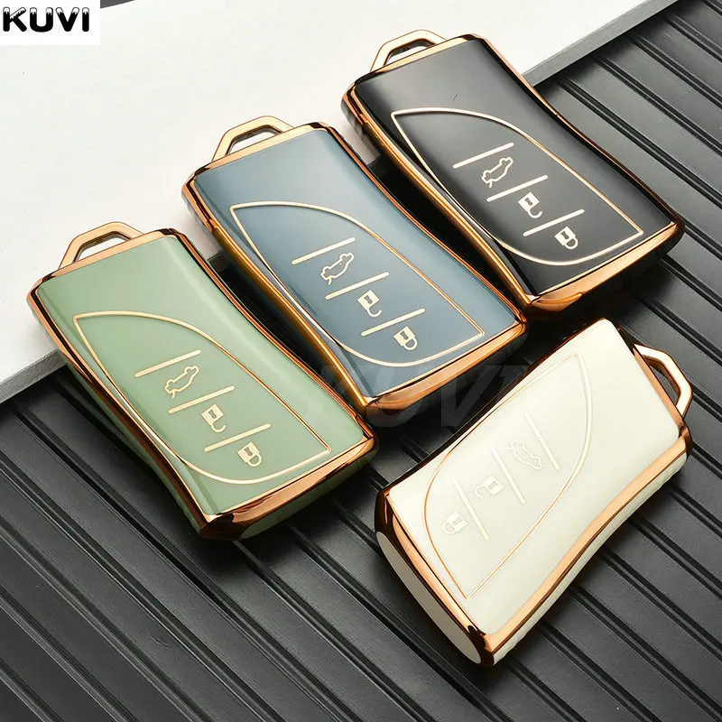 Модный ТПУ чехол для автомобильного ключа с дистанционным управлением Lexus ES UX200