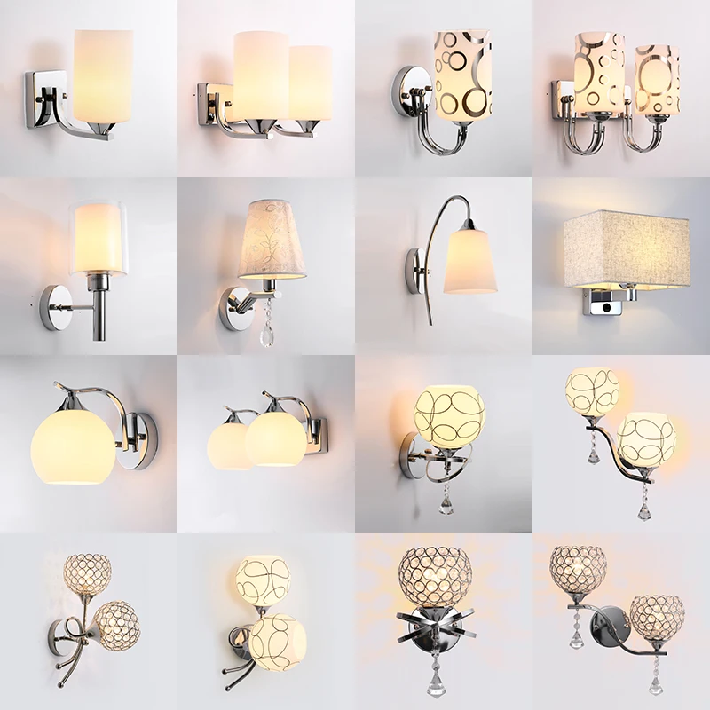 Светодиодсветодиодный настенные лампы E27 в современном стиле скандинавский