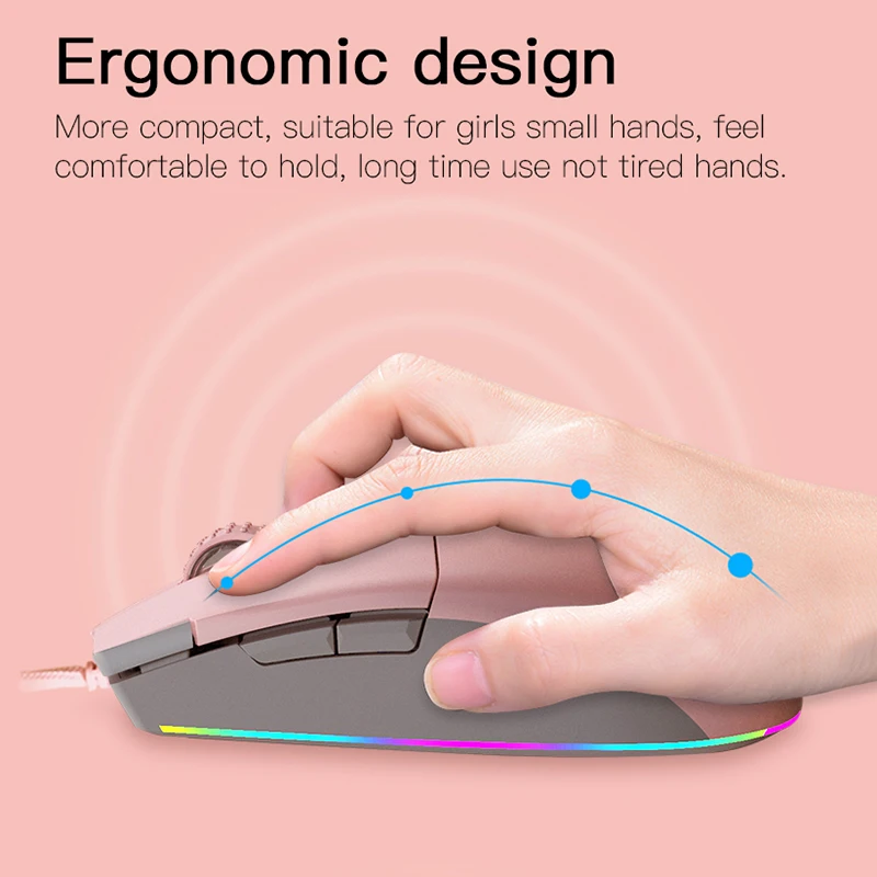 новинка женская игровая мыш