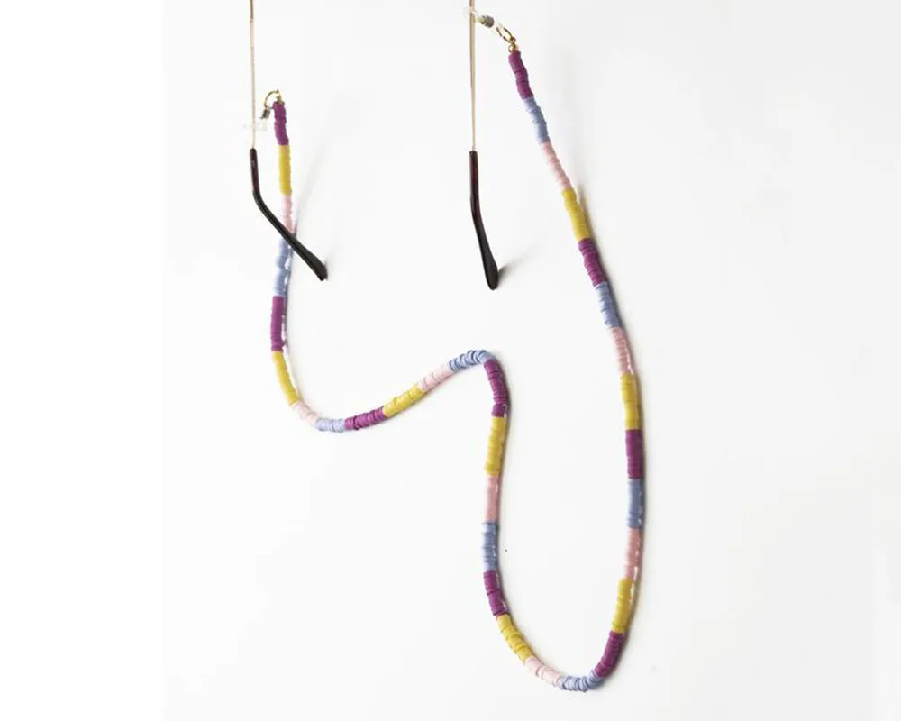 

2020 Bohemian Soft Pottery Beads Chain Eyeglasses Chain Fashion Non-Slip Eyeglasses Chain accessories