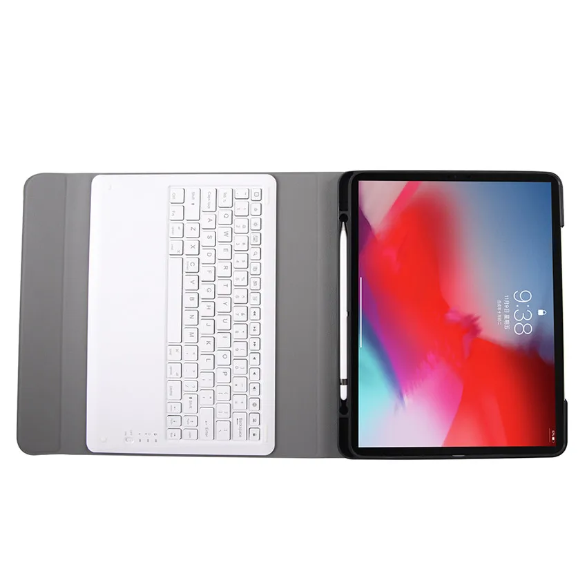 Ультратонкая клавиатура для планшета с Bluetooth Чехол IPad Pro 12 9 дюйма 2020 | Компьютеры и
