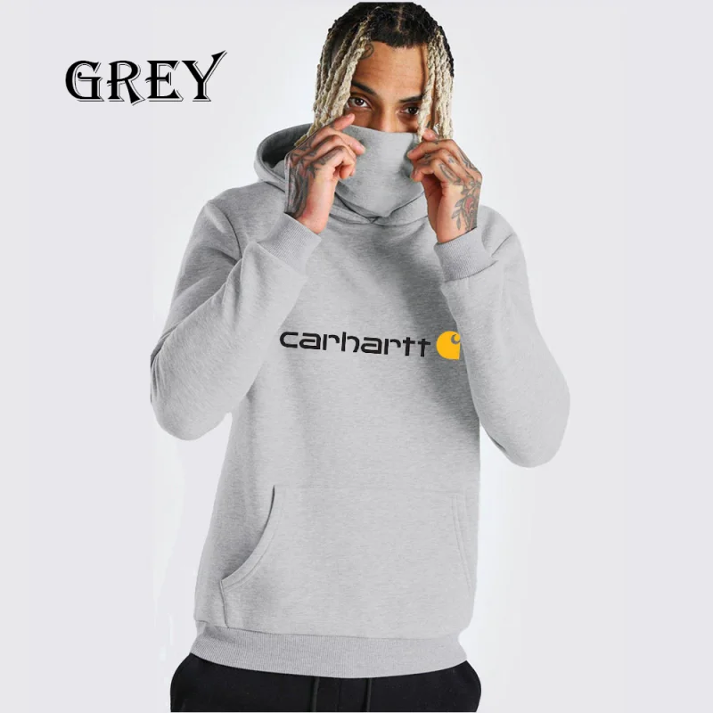 

Men Mask Hoodies Sweatshirts Man Winter Hooded Pullover Hip Hop Streetwear Long Sleeve with Pocket Men Clothing Oversized 4Xl