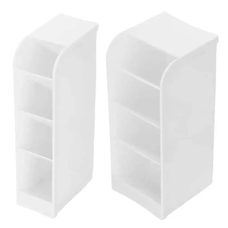 

Makeup Brush Holder Exquisite 4 Slots Cosmetic Brush Holder for Desk Storage