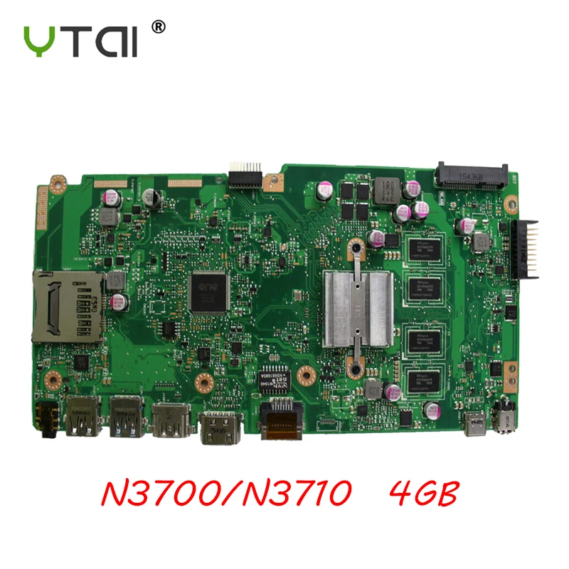 Материнская плата X540SA N3700 процессор 4 Гб ОЗУ для ASUS X540S F540S материнская ноутбука 100%