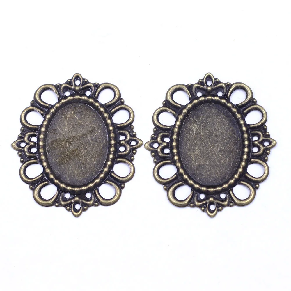 10 шт. бабочка филигранные цветочные обертки сплав Разъемы Подвески для шитья DIY