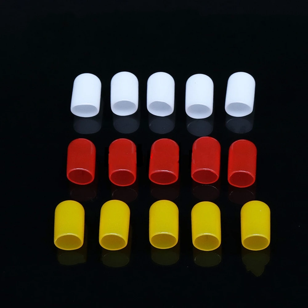 

100pcs Protect Caps Hifi RCA Lotus Audio AV Signal Socket Anti-dust Protective Cap Hat anti-oxidation Rubber Cover Sets Jacket