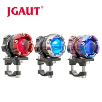 jgaut universal led spotlight motorcycle decorative lighting headlight 12 48v headlamps fog auxiliary lights lamp flasher