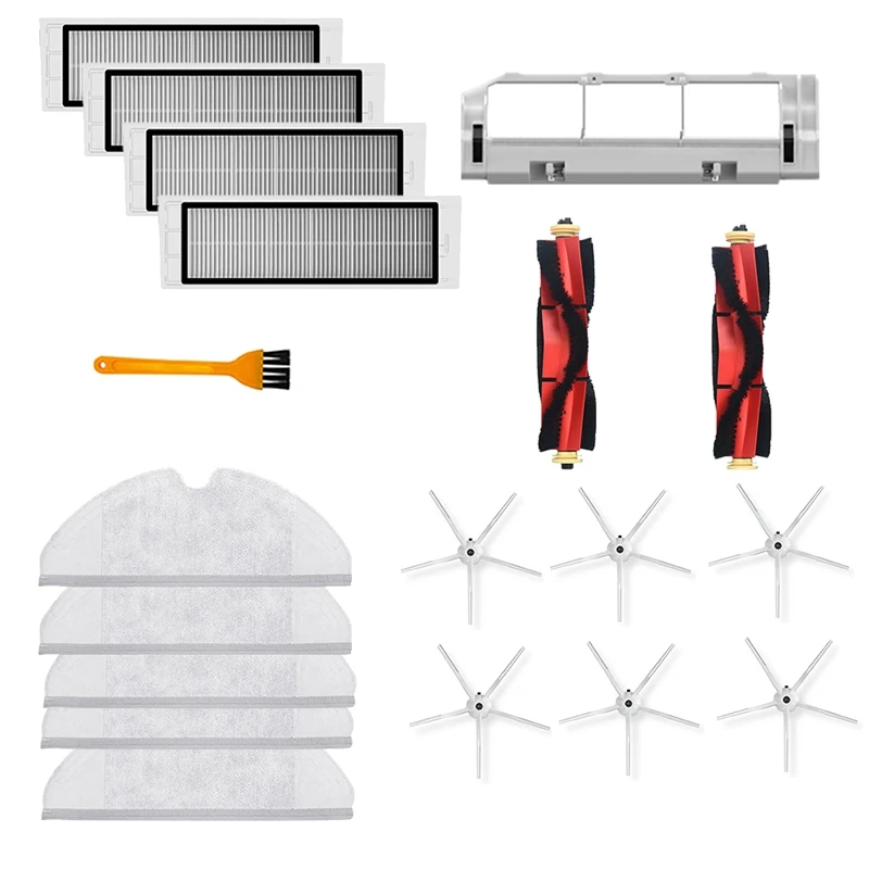 

for Xiaomi Roborock S6 Maxv S5 Max S50 S55 Accessories Robot Vacuum Cleaner Mop P Pro Hepa Filter Brush Spare Parts