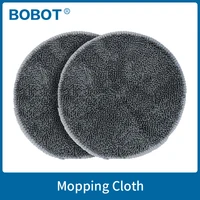 1pairs bag microfibre mopping cloths for bobot sop 9160 use for cleaning floor washable and reusable electric mop accessories