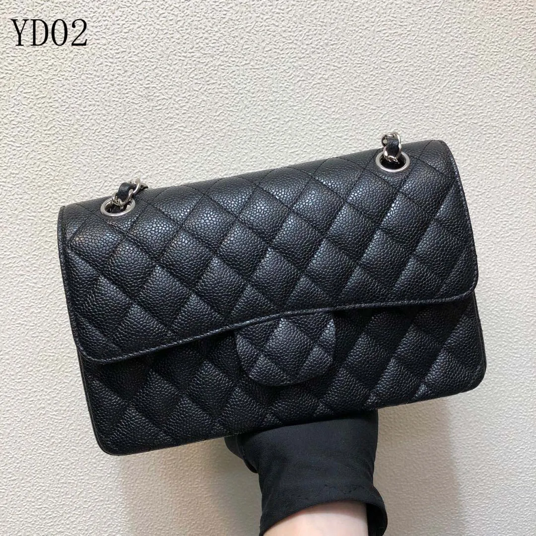 

Top rhombus line luxury jewelry ladies shoulder bag designer 100% genuine leather caviar messenger shoulder bag dinner bag