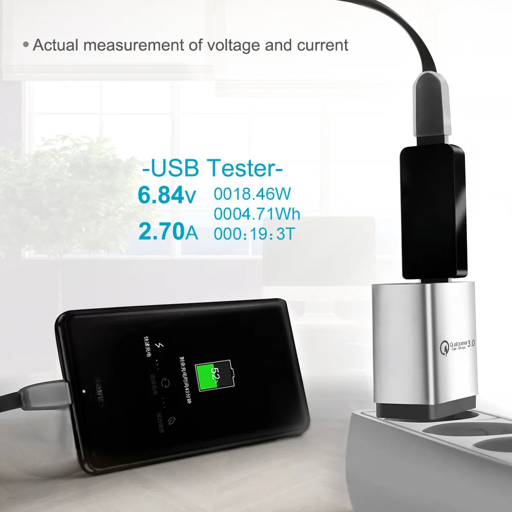 3 порта USB зарядное устройство Быстрая зарядка QC 3,0 Быстрая зарядка настенное зарядное устройство ЕС штекер Адаптер для Realme Q X2 5 Pro для huawei Honor V20 9X