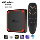 S905W4 Android 9.0 телевизионная коробка X96 Mini Plus IV ядерная A53 двухместный Wifi 4K