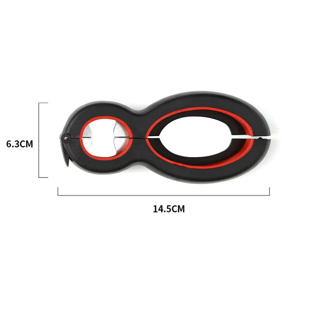 

6 in 1 Multi Function Can Beer Bottle Opener Jar Gripper Can Beer Lid Twist Off Jar Wine Opener Claw Home Party Bar Can Opener Z