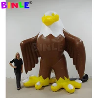 custom giant inflatable eagle balloon flying inflatable hawk mascot for sale