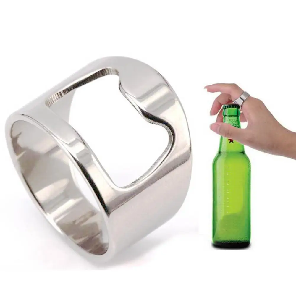 5 в 1 многофункциональная открывалка для бутылок Нержавеющая сталь может пива |