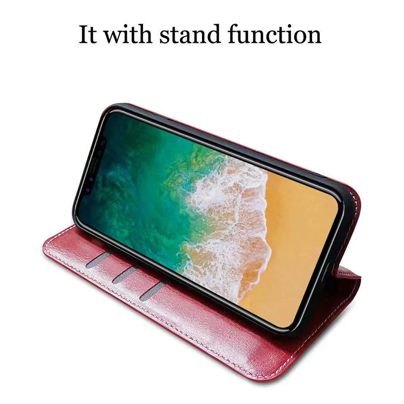 Чехол книжка из искусственной кожи для ASUS ZenFone 3 Zoom ZE553KL Z01HDA чехол с бумажником