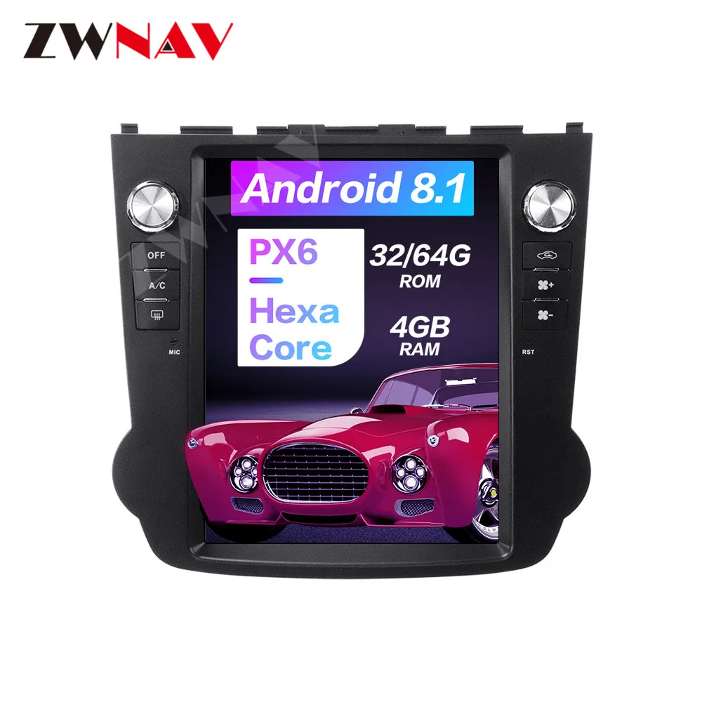 Carplay DSP Android 9 PX6 вертикальный Тесла экран радио Автомобильный мультимедийный