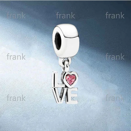 

791253CZS-LOVE-with-Pink-Crystal-Dangle-Charm