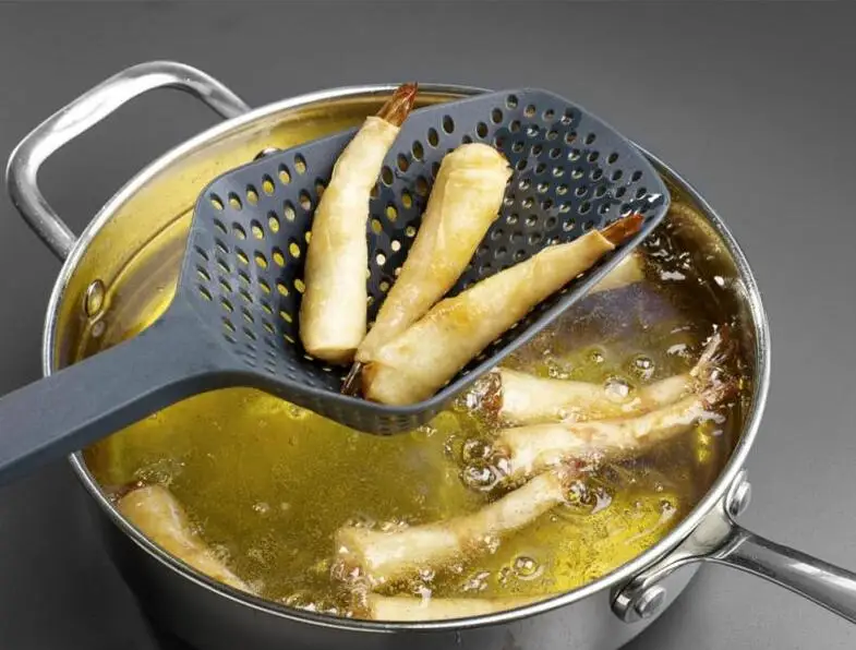 1 шт. кухонные принадлежности гаджеты нейлоновое сито Совок Дуршлаг слив овощей