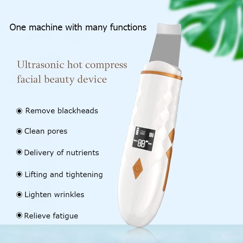 Ультразвуковой аппарат для удаления угрей лица CF044 ионная вибрация горячий